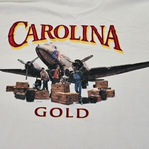 Carolina Gold Vintage White Short Sleeve T-shirt